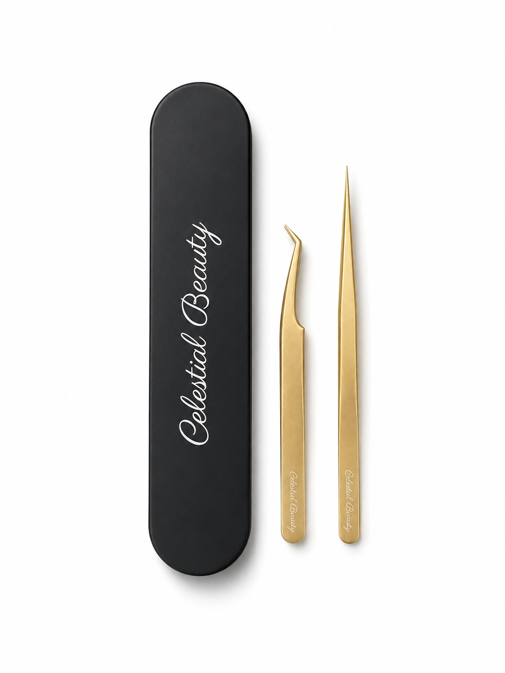 Pinsettpakke – Gold Plated Isolasjon & Volumpinsett