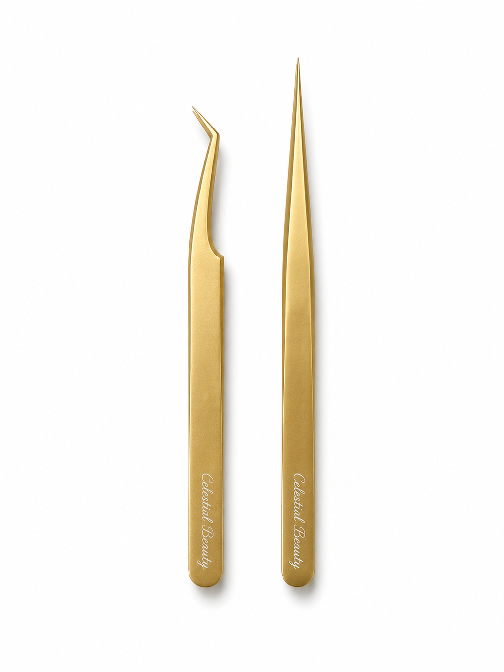 Pinsettpakke – Gold Plated Isolasjon & Volumpinsett